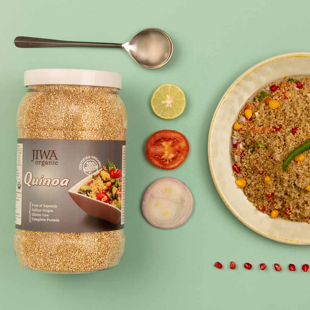 best organic quinoa chaat-Jiwa