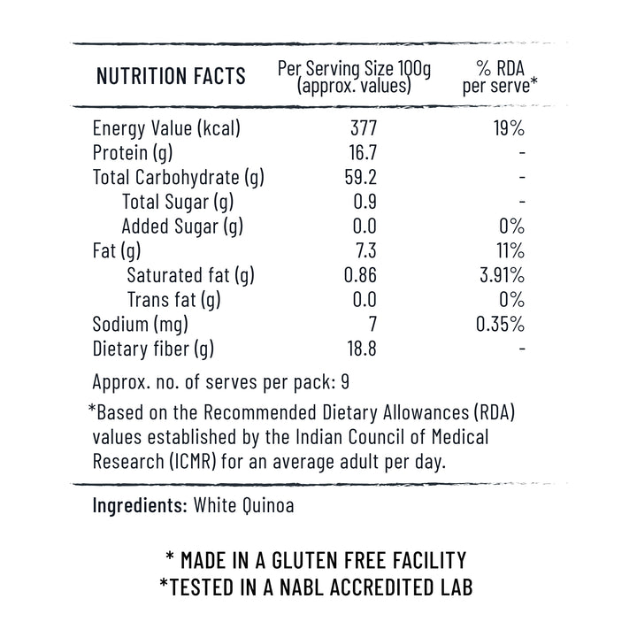 30 Degree Quinoa Flour