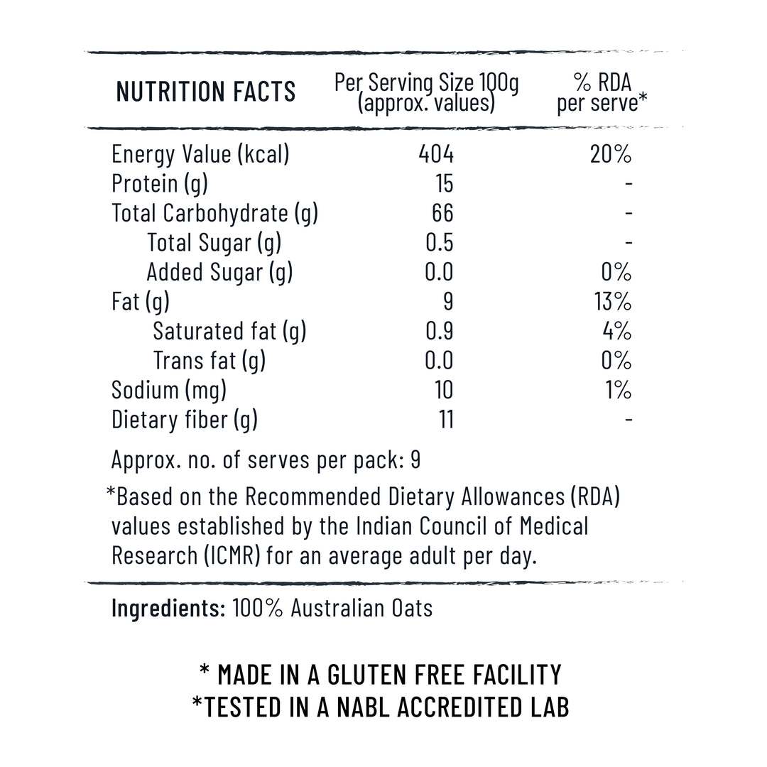 30 Degree Oats Flour