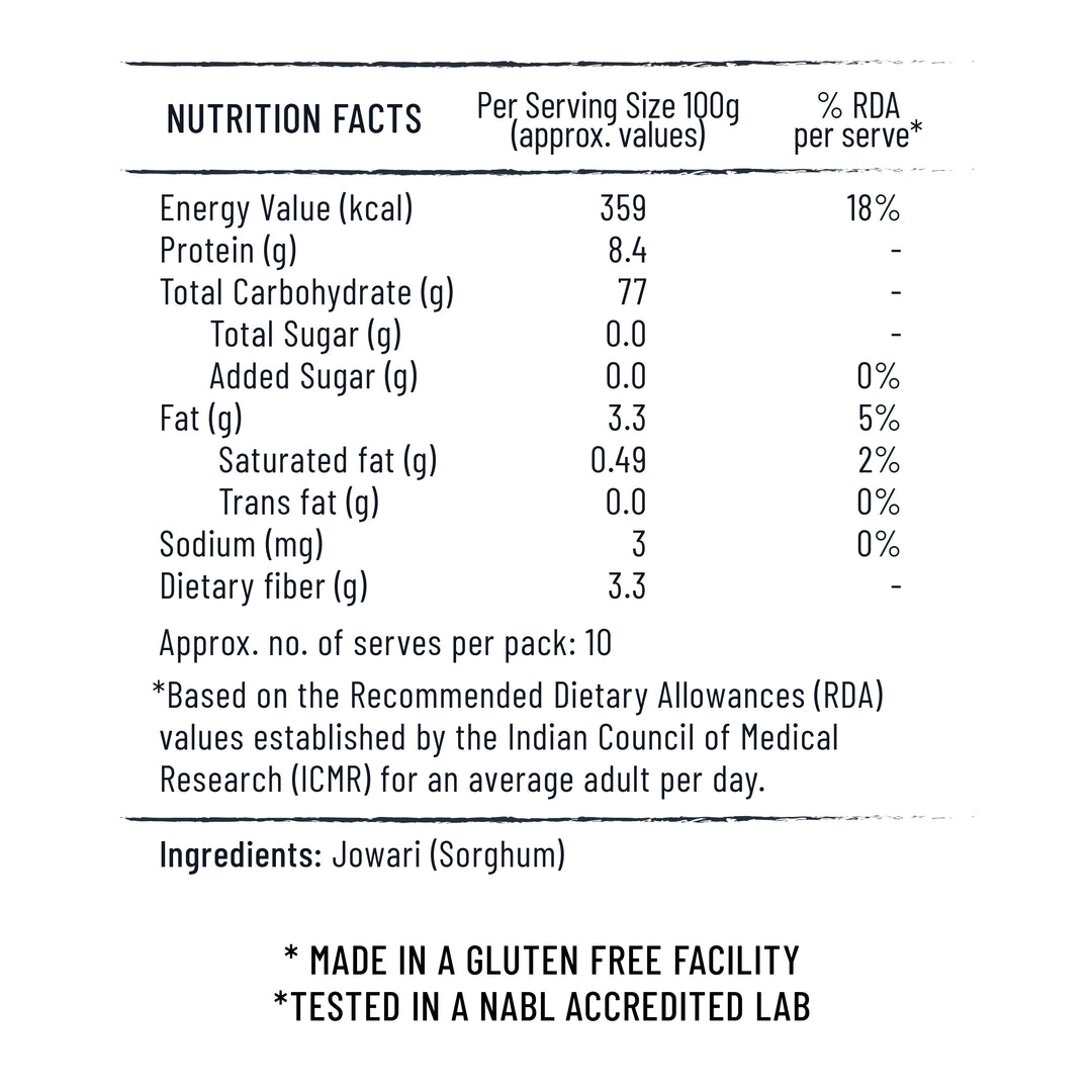30 Degree Jowari Flour