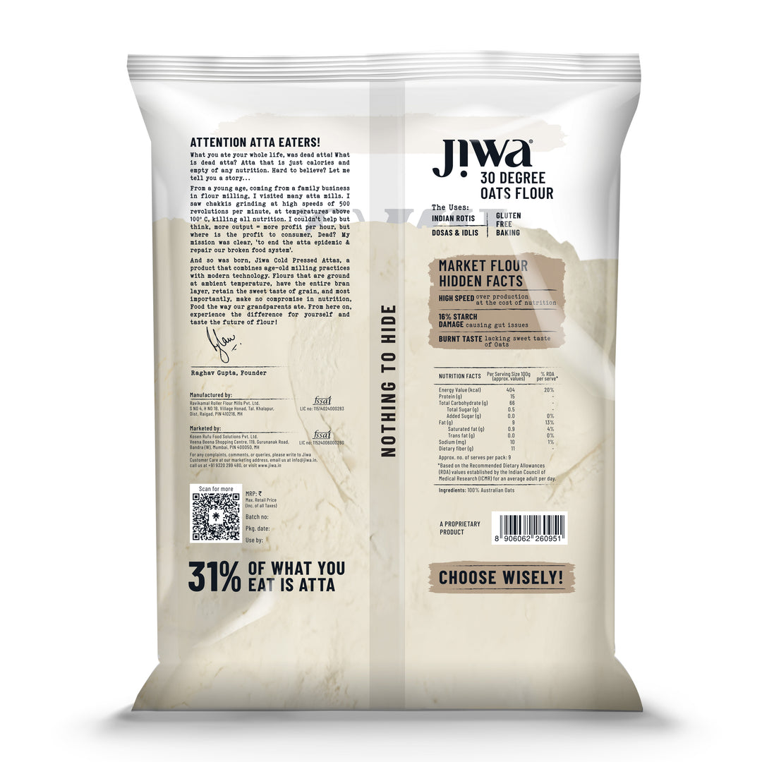 30 Degree Oats Flour