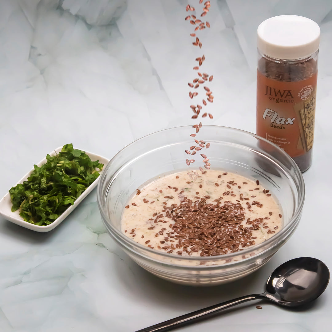 buy an organic flax seeds in online-jiwa