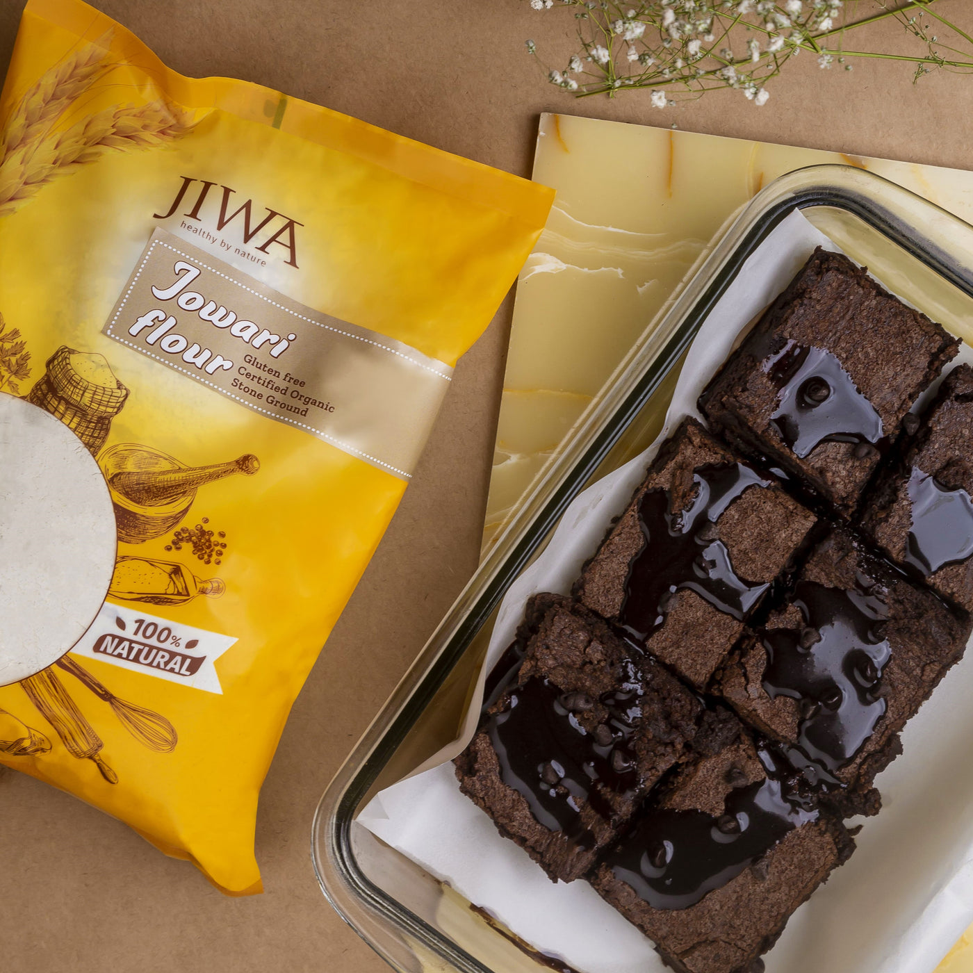 Best organic Fudgy Brownie-jiwa