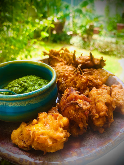 Steel Cut Oats Bhajia Recipe