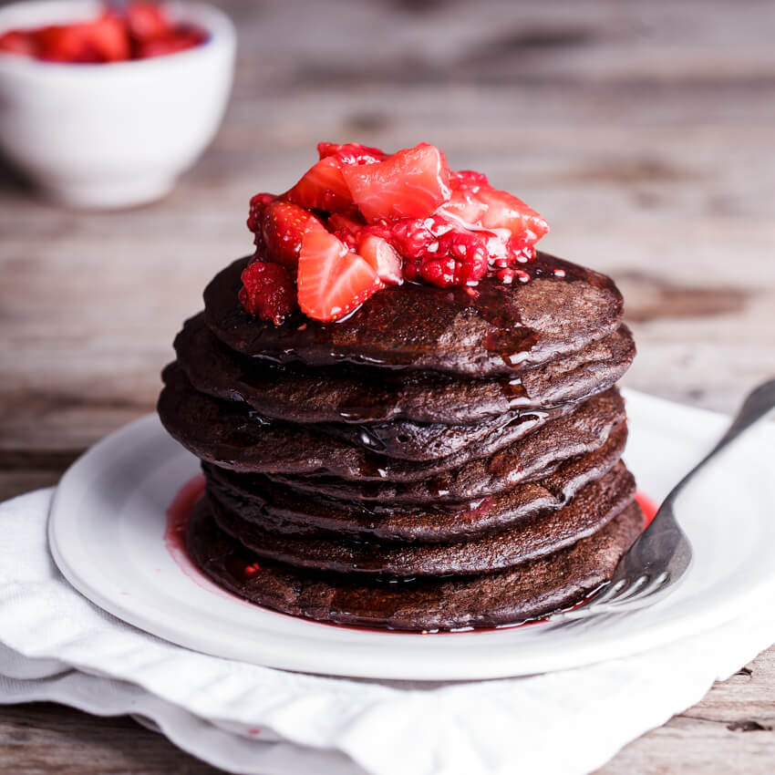 It is one of the best organic chocolate pancake- jiwa