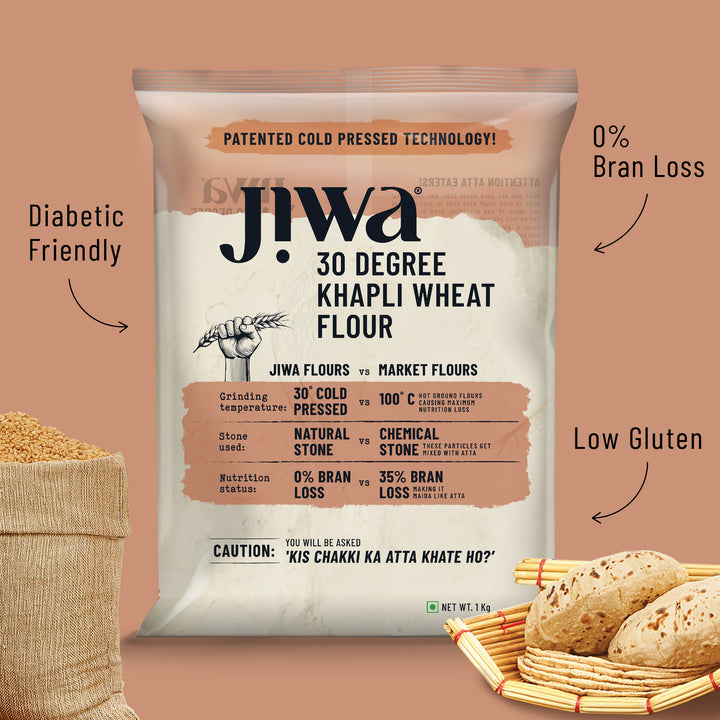 30 Degree Khapli Wheat Flour