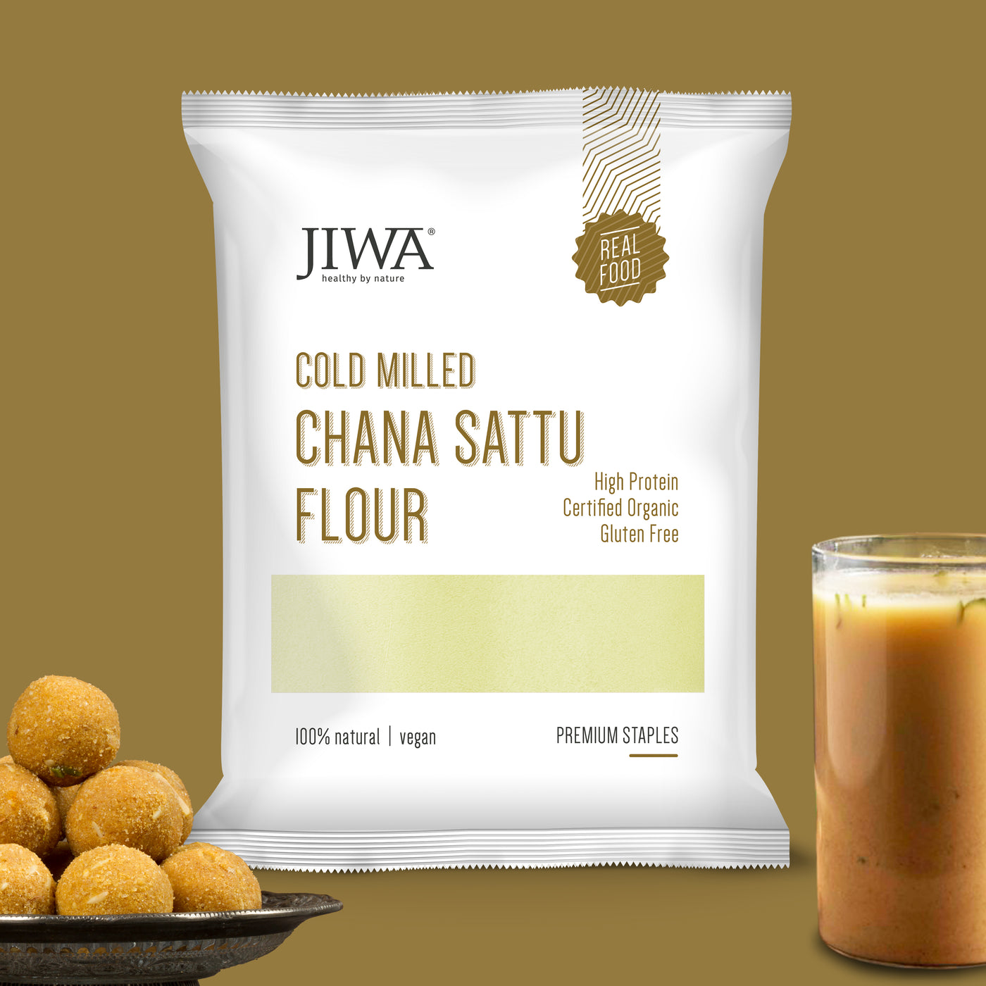 Cold Milled Chana Sattu Flour