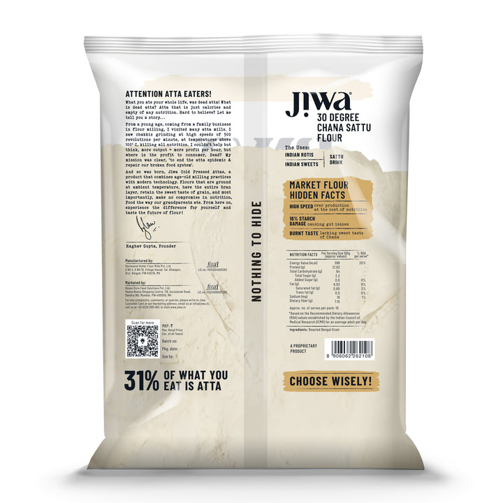 30 Degree Chana Sattu Flour