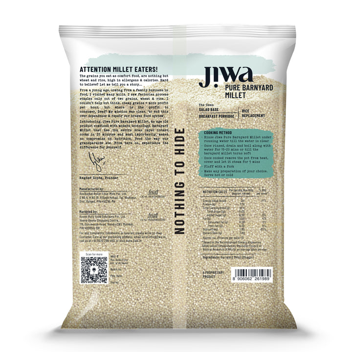 Pure Barnyard Millet