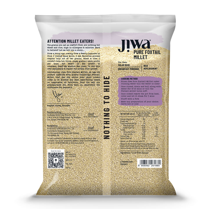 Pure Foxtail Millet
