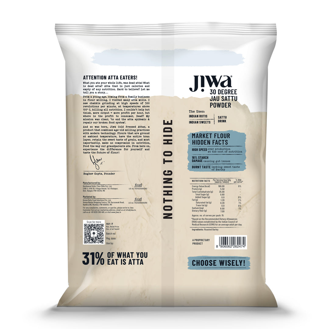 30 Degree Jau Sattu Powder
