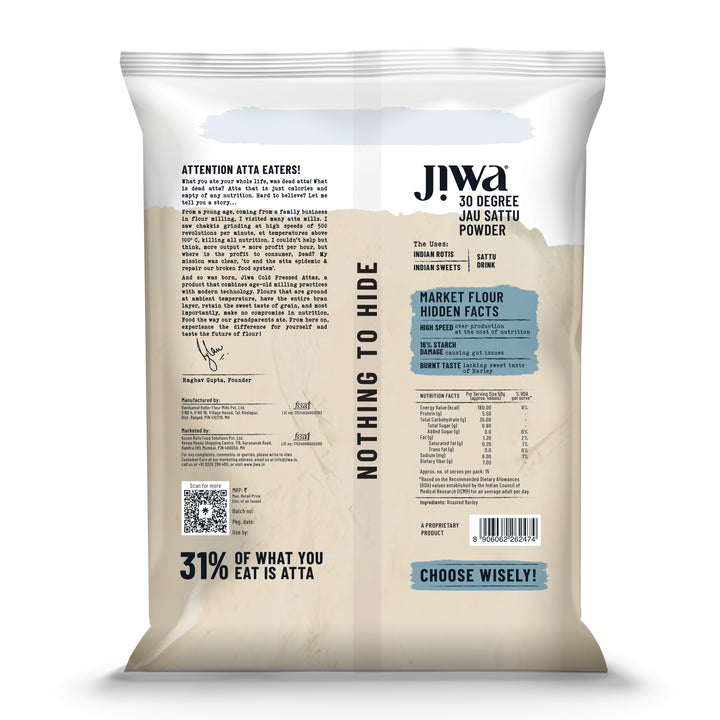 30 Degree Jau Sattu Powder