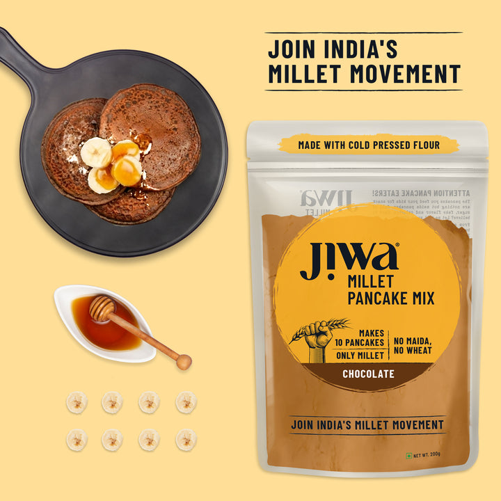 Millet Pancake Mix - Chocolate