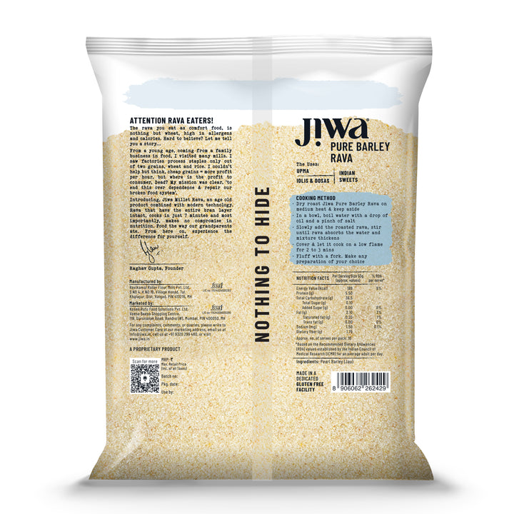Pure Barley Rava