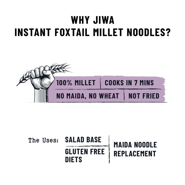 Instant Foxtail Millet Noodles