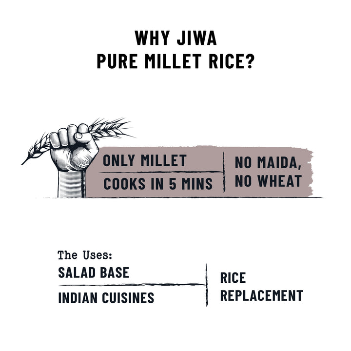 Pure Jowar Millet Rice