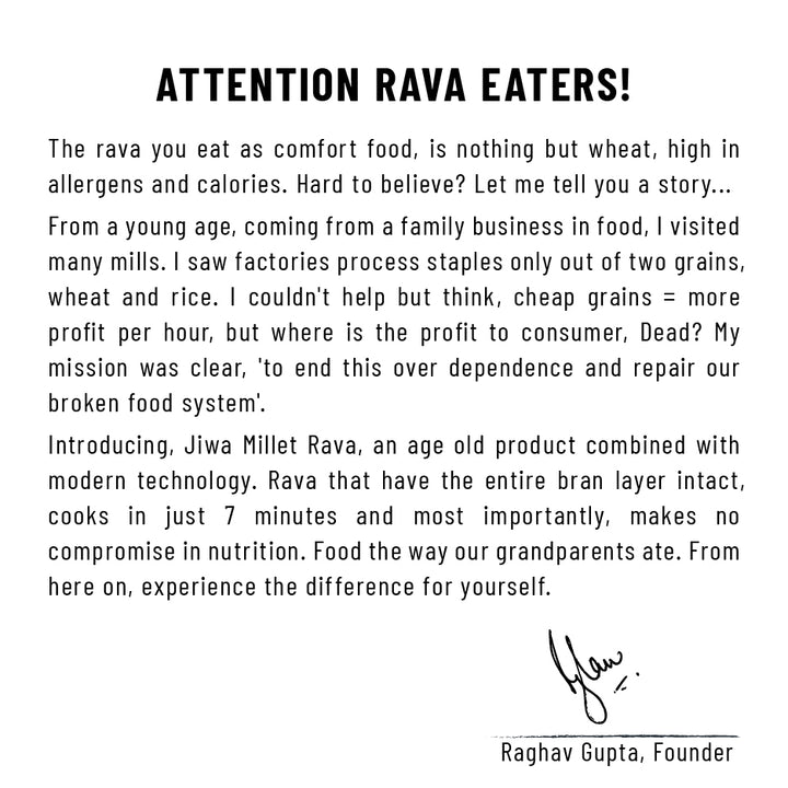 Pure Makka Rava