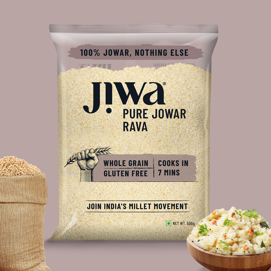 Jower Ravva Buy Pure Jowar Rava Online at Best Price in India | Jiwa.in