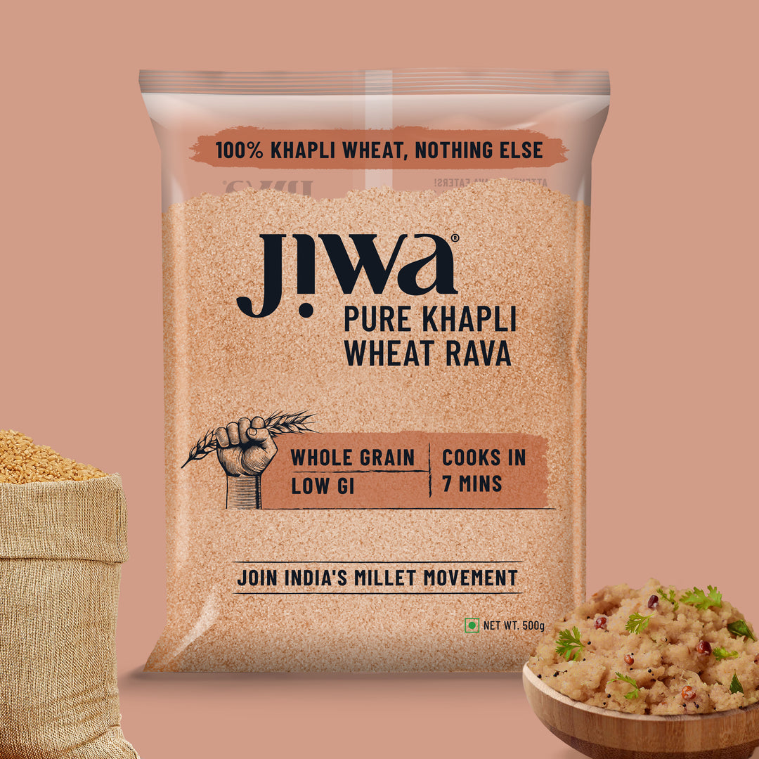 Pure Khapli Wheat Rava
