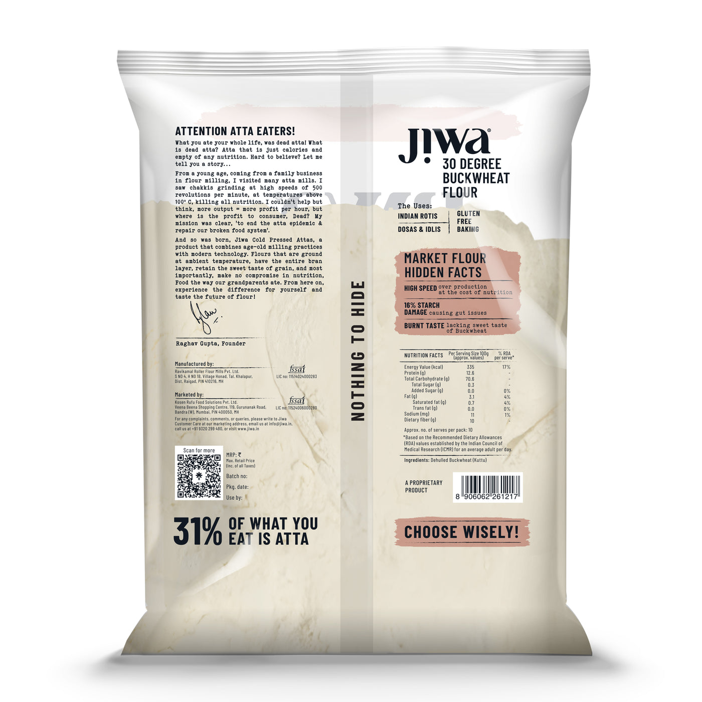30 Degree Buckwheat Flour