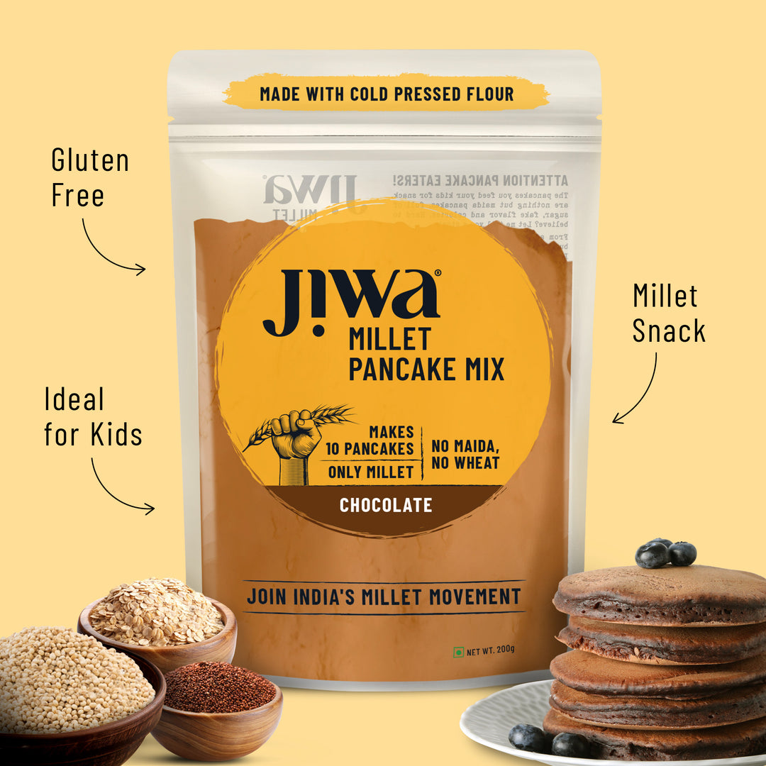 Millet Pancake Mix - Chocolate