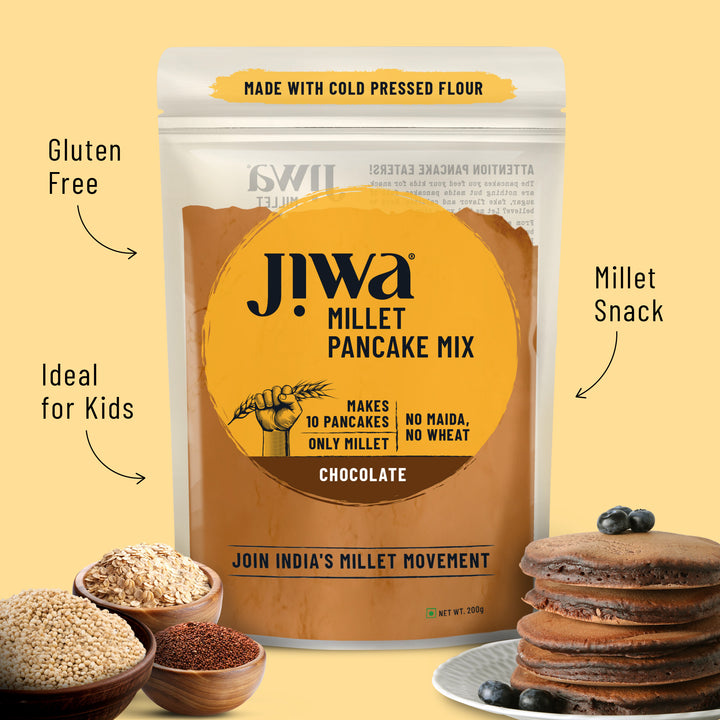 Millet Pancake Mix - Chocolate