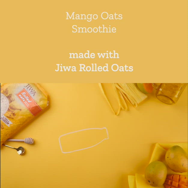 rolled oats online-Jiwa organic mango oats recipes