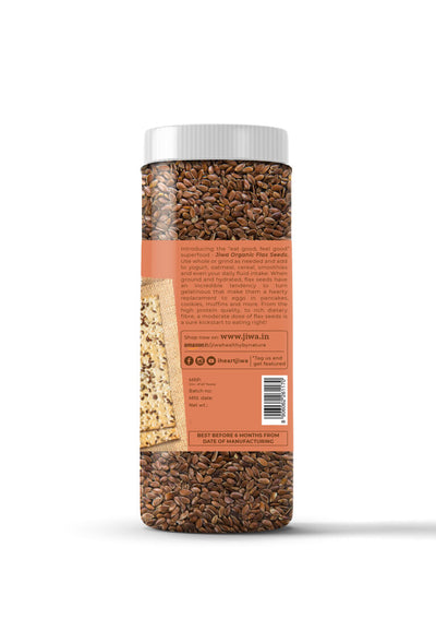 buy flax seeds-jiwa nutrition chart