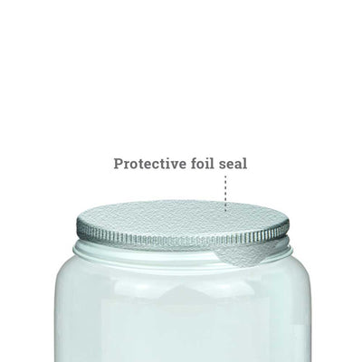 protective foil seal of jiwa organic chia seeds product
