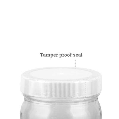 tamper proof seal of jiwa quinoa product box
