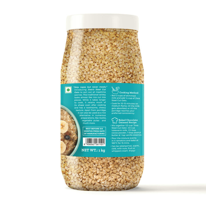 steel cuts oats online-jiwa nutrition charts