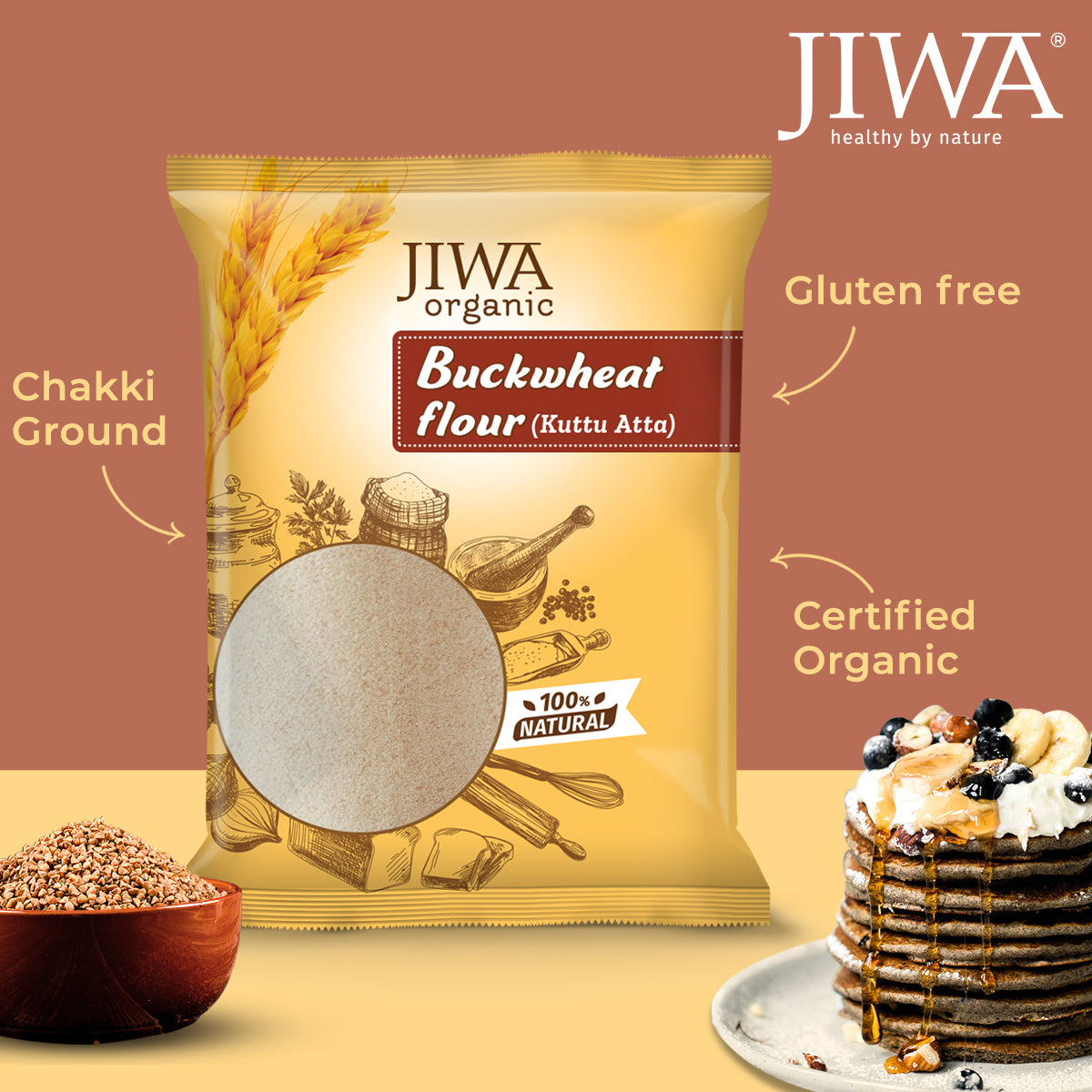 Organic Buckwheat Flour