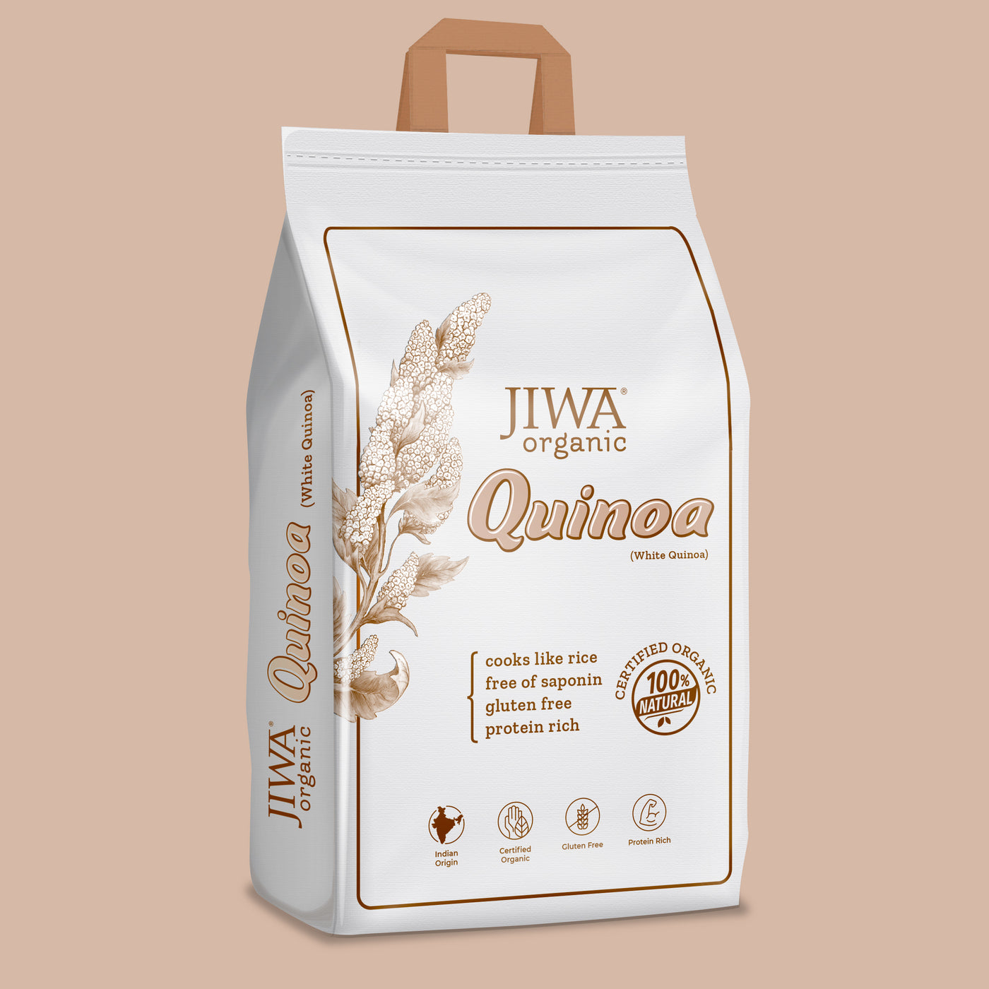 gluten free organic raw quinoa- jiwa