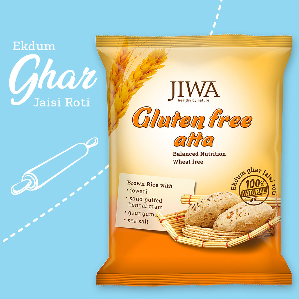 buy gluten free online-Jiwa Organic atta