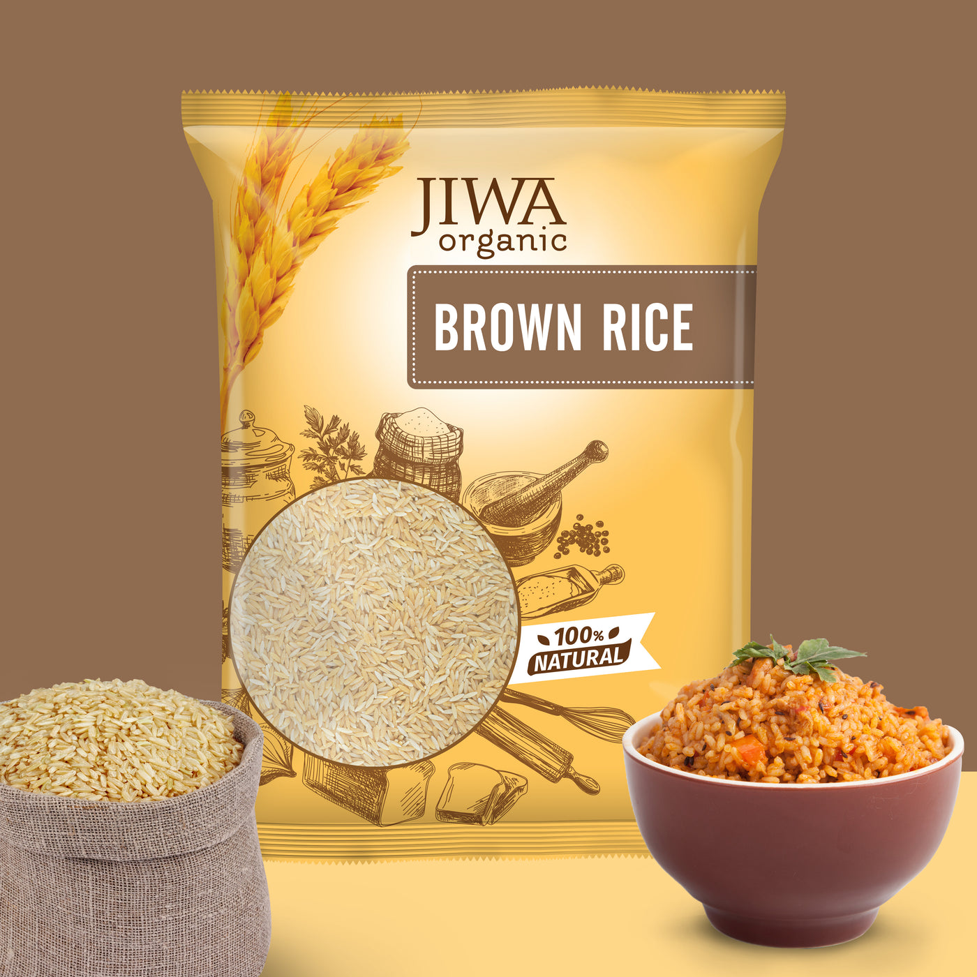 Organic Basmati Brown Rice