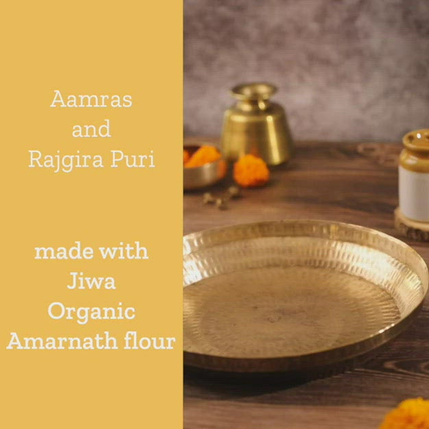 amarnath flour-jiwa organic puri recipes